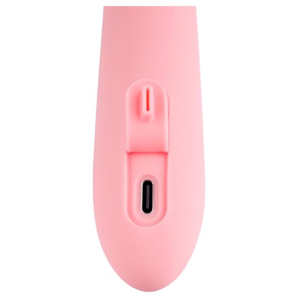 Svakom Mora Neo - vibrator met clitorisstimulator en kralen - siliconen - roze