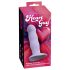 You2Toys - vibrator met hartjes - siliconen - paars