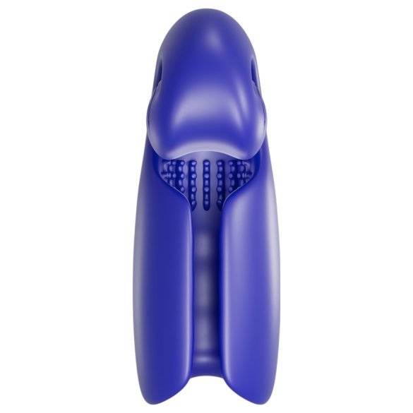 SVibe EVO - masturbator - oplaadbaar waterdicht - blauw