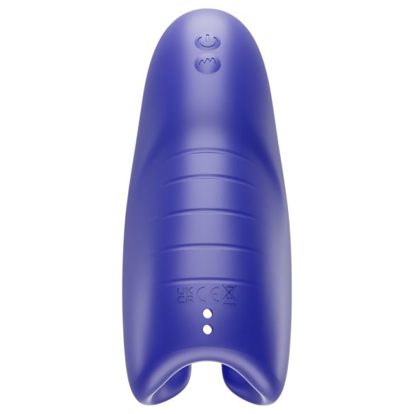 SVibe EVO - masturbator - oplaadbaar waterdicht - blauw