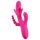 SMILE - drievoudige arm, tongvormige vibrator (roze)