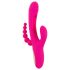 SMILE - drievoudige arm, tongvormige vibrator (roze)
