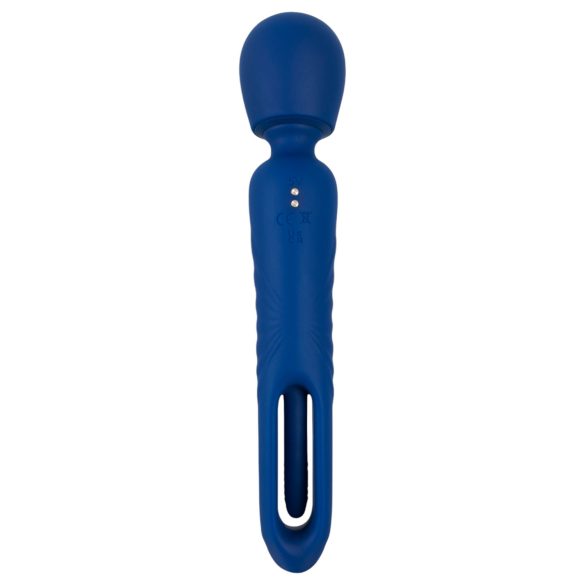 Smile - 2in1 tongtrileer vibrator (blauw)