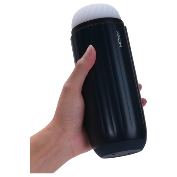 Svakom Sam Neo 2 - automatisch masturbator - zwart wit