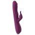 Javida - 3-in-1 vibrator met stoten en draaiende kralen - paars