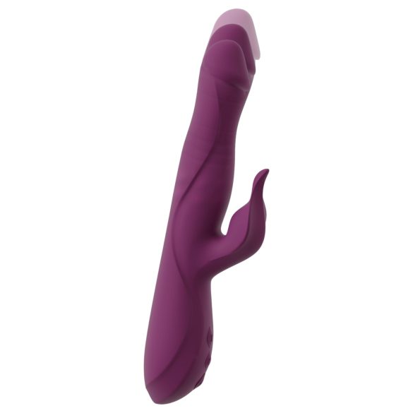 Javida - 3-in-1 vibrator met stoten en draaiende kralen - paars