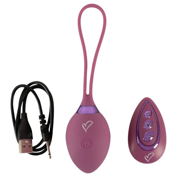 Beau Coeur Rovana - draadloze vibratie-ei (paars)