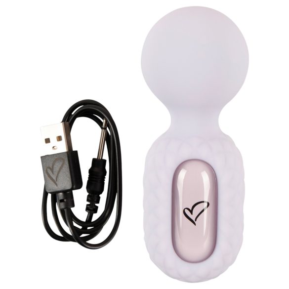 Beau Coeur Celoro - mini vibrator - masserend - siliconen - paars