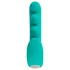 Beau Coeur Sylora - vibrator met parels en dubbele stimulatie - groen