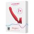 Lovense Mission 2 - slimme vibrator met zuignap (rood)