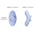 Svakom Echo 2 - App-gestuurde vinger vibrator (blauw)