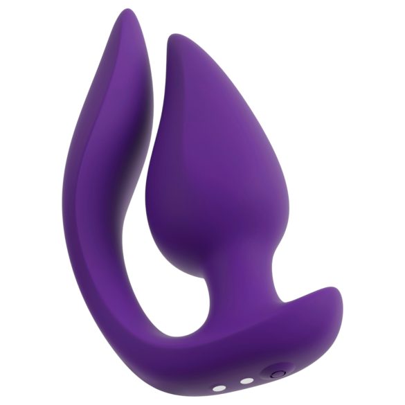 Smile - 2in1 anaal vibrator en clitorisstimulator (paars)