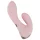 Beau Coeur Cerya - mini vibrator met clitorisstimulator - lichtroze