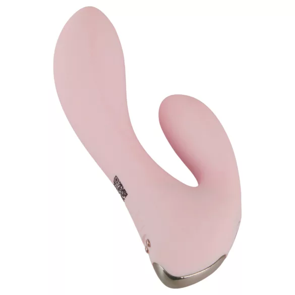 Beau Coeur Cerya - mini vibrator met clitorisstimulator - lichtroze