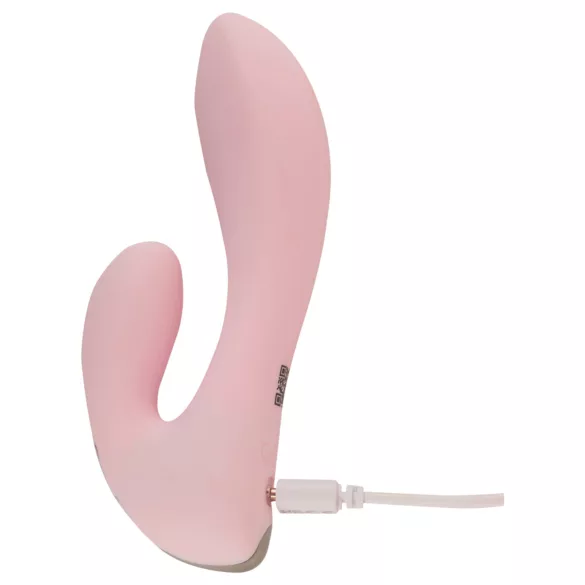 Beau Coeur Cerya - mini vibrator met clitorisstimulator - lichtroze