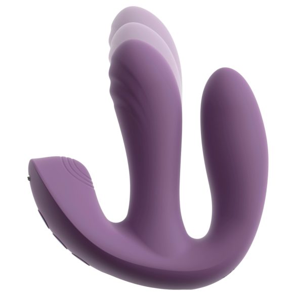 Beau Coeur Mireva - vibrator met drie armen - afstandsbediening - paars