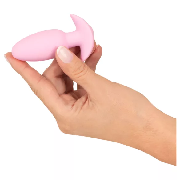 Cuties Mini - vibrerende buttplug - klein formaat - siliconen - roze