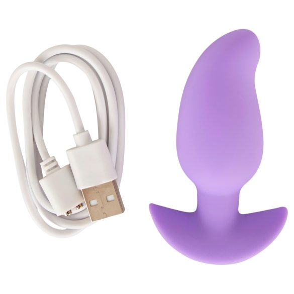 Cuties Mini - vibrerende buttplug - klein formaat - siliconen - paars