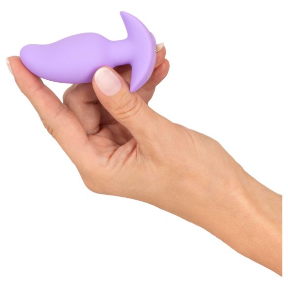 Cuties Mini - vibrerende buttplug - klein formaat - siliconen - paars