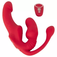 You2Toys Strapless - opzetbare 3‑armige vibrator (roze)
