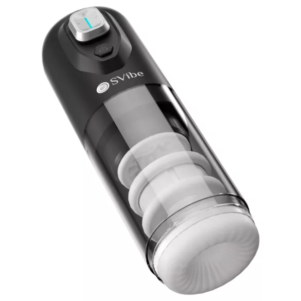 Snail Vibe Ikon Spark - automatische masturbator - zwart