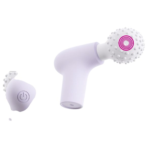 Beau Coeur Rionex - mini vibrator - massagefunctie - paars