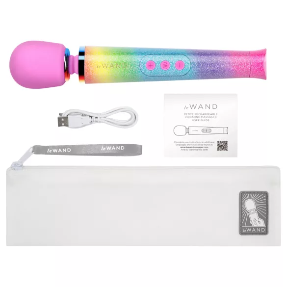 le Wand - massage vibrator - regenboog