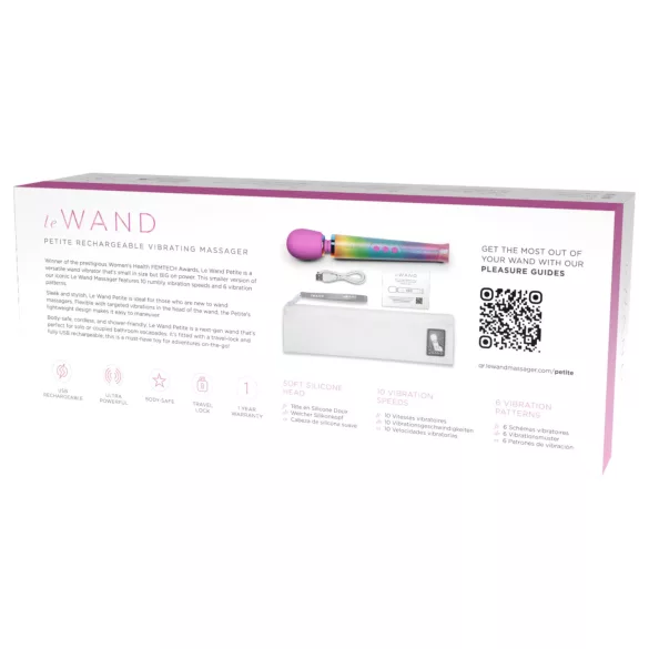 le Wand - massage vibrator - regenboog