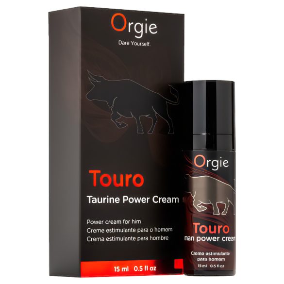 Orgie Touro Power - erectiecrème - prestatieverhogend - 15ml