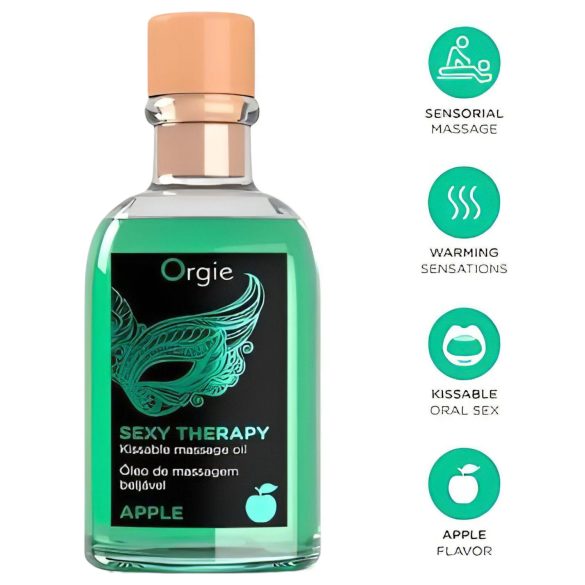 Orgie Sexy Therapy - massageolie set - appel