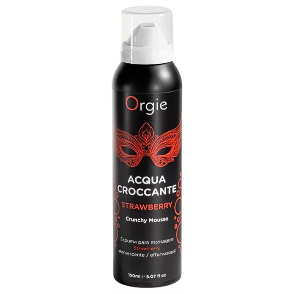 Orgie - massage schuim - aardbei - 150ml