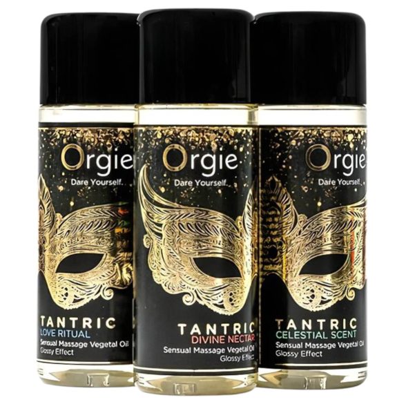 Orgie Tantric - sensuele massageolie set (3x30ml)