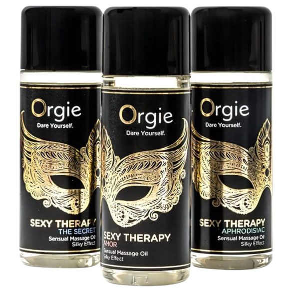Orgie Sexy Therapy - Sensuele Massageolie Set (3x30ml)
