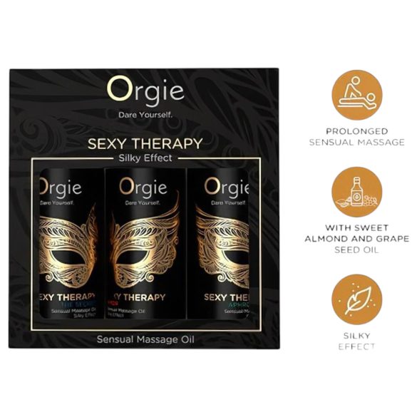 Orgie - massageolie set - zintuiglijk - 3x30ml