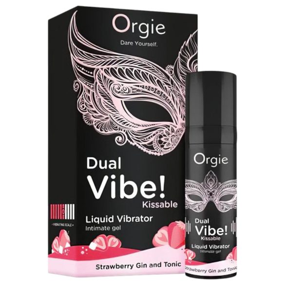 Orgie - Unisex vloeibare vibrator - Eper Gin Tonic - 15ml