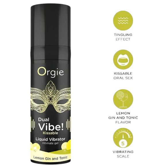 Orgie - unisex vloeibare vibrator - Gin Tonic - 15ml