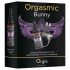 Orgie Orgasmic Bunny - vibrerende penisring set (zwart)