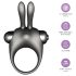 Orgie Orgasmic Bunny - vibrerende penisring set (zwart)