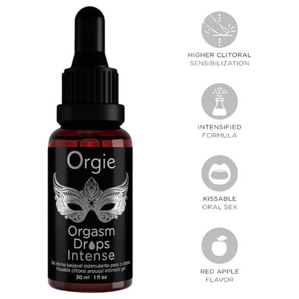 Orgie Orgasm Drops Intense - stimulerende intieme gel voor vrouwen (30ml)