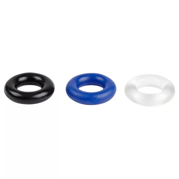 Baseks - set van flexibele penisringen (3 stuks)