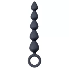 Amaysin - siliconen anaal kralenketting (zwart)