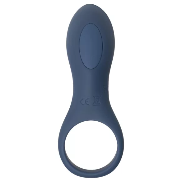 Amaysin - oplaadbare vibrerende penisring (blauw)