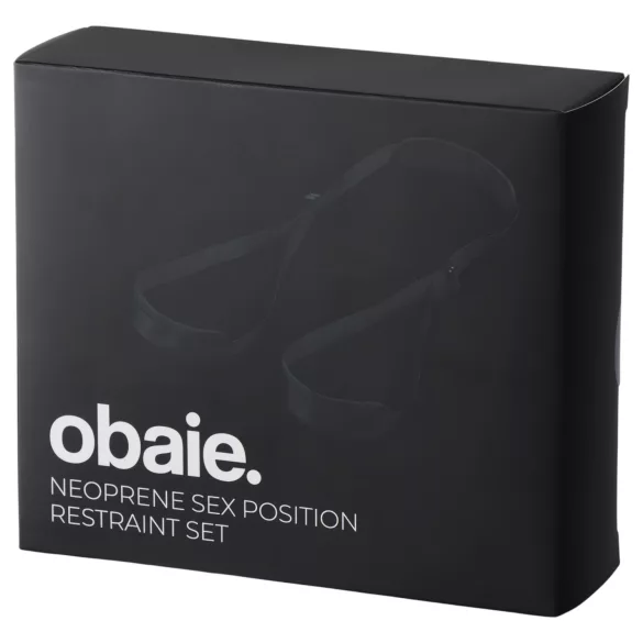 Obaie - neopreen positieband (zwart)
