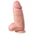 Willie City - dikke, levensechte dildo (huidskleur) - 24,5 cm