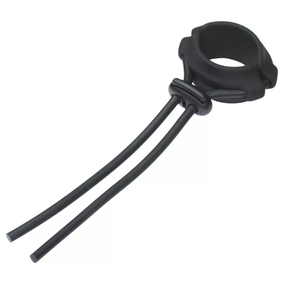 MR.MEMBR Tense - verstelbare lasso penisring (zwart)
