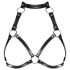 Obsessive A740 - halterbody-harnas (zwart) - S-L