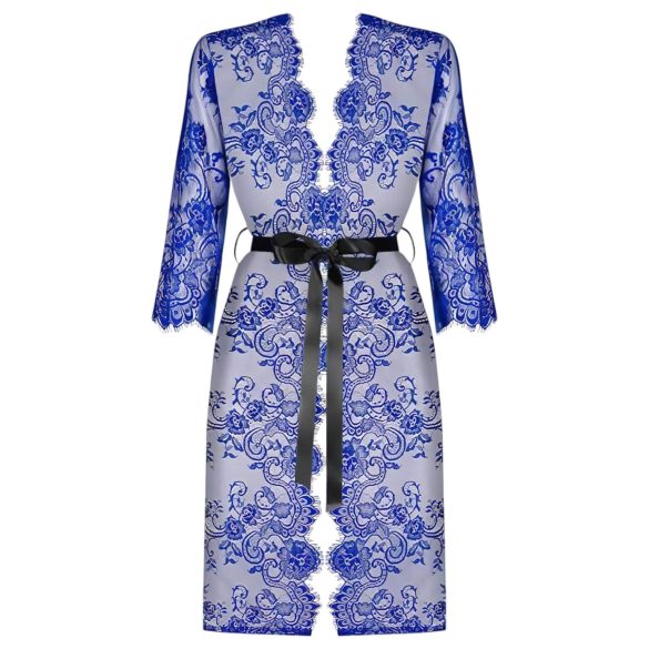 Obsessive Cobaltess - kanten kimono (blauw)