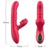 Sweet Play - vibrator met stootfunctie en clitorisstimulatie - siliconen - roze
