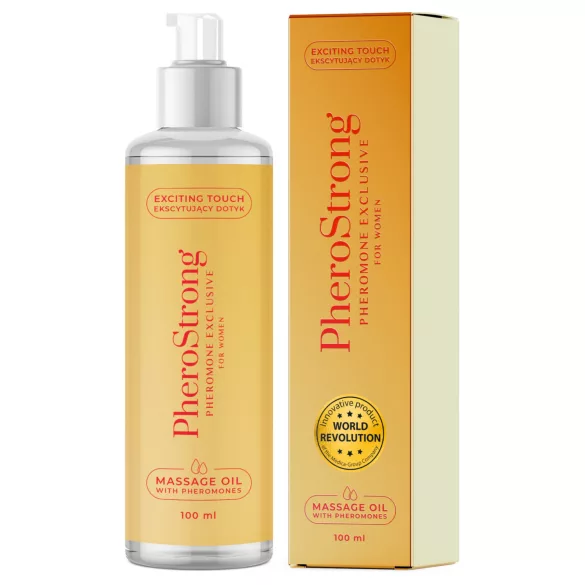 PheroStrong Exclusive - massageolie voor vrouwen - 100ml