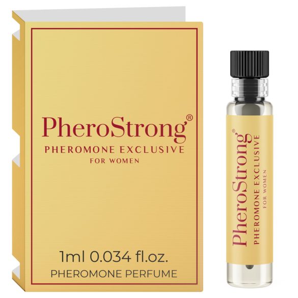 PheroStrong Exclusive - feromonen parfum voor vrouwen - 1ml
